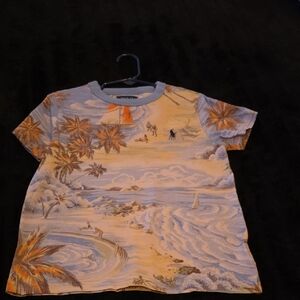 Polo by Ralph Lauren Kids Beach Scene Shirt